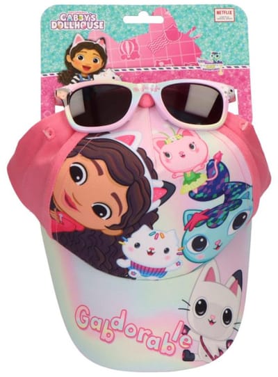 Gabby’s Poppenhuis Pet met Zonnebril – Kinder Pet & Zonnebril Set – Roze – Meisjes