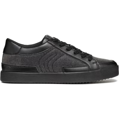 GEOX D BLOMIEE Dames Veterschoenen - BLACK - Maat 39