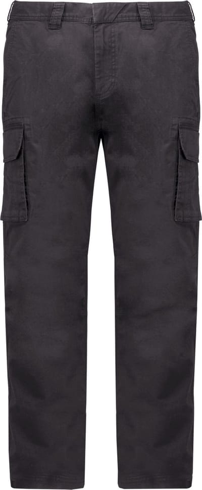 Kariban Herenbroek met diverse zakken K744 - Dark Grey - 44 NL (38 FR)
