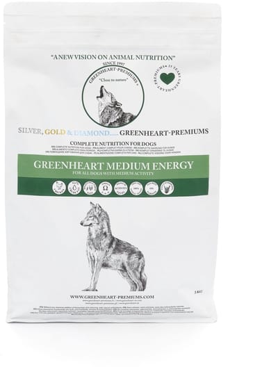 Greenheart hondenvoer Medium Energy 3 kg - Hond