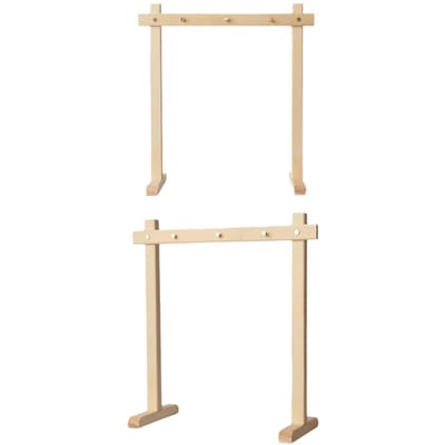 Windgong Houten Stand Multifunctionele Gong Stand Voor Yoga Tafelblad Meditatie beige