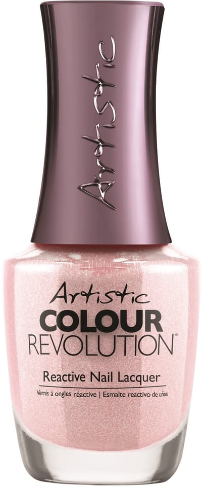 Artistic Nail Design Colour Revolution 'Shampagne Sand' (Zacht Roze Pearl & Shimmer)