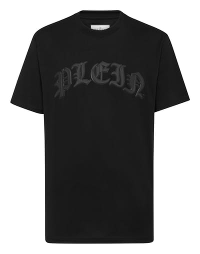 T-Shirt Ronde Hals Gothic Plein