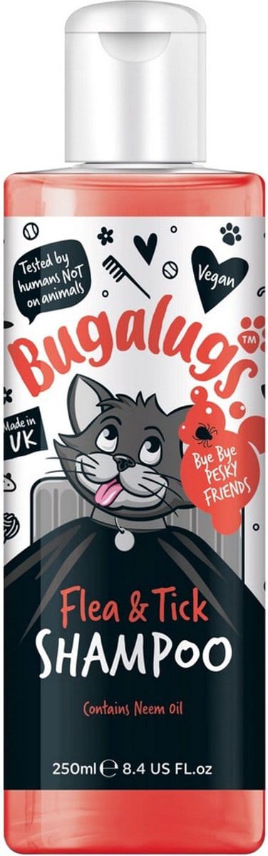 Bugalugs Cat Flea & Tick Dog Shampoo 250ml