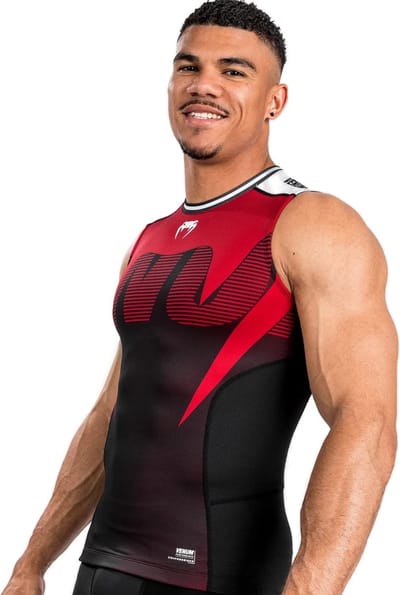 Venum Adrenaline Mouwloze Rashguard Rood Zwart - M