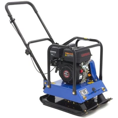 HBM Professionele 6,5 PK trilplaat inclusief wielenset en bestrating beschermplaat 15000N