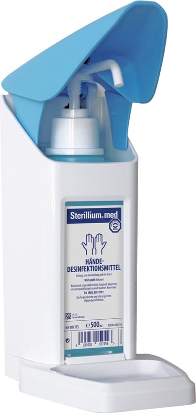 Eurodispenser Safety plus - Hartmann - desinfectiedispenser voor BODE flacons 500 ml