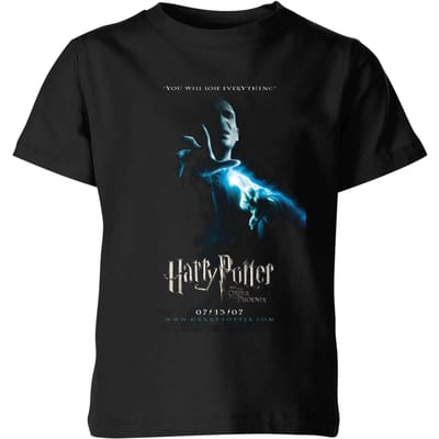 Harry Potter Order Of The Phoenix Kids' T-Shirt - Black - 98/104 (3-4 jaar)
