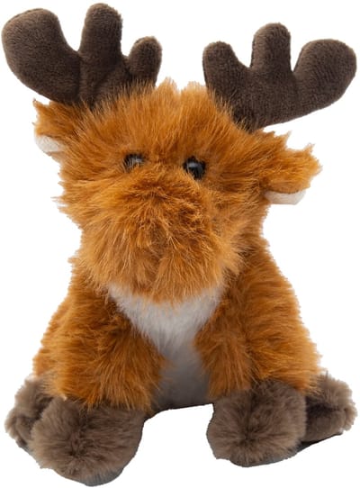 Cute since 1999 - Knuffel Rendier - Hurkende Rendier speelgoed - Baby knuffel - 14cm