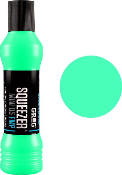 Grog Squeezer FMP Mini - Verfstift - Schrijfbreedte 5 mm - Permanente Marker - Miami Green