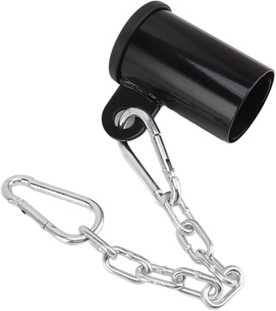 T Bar Row Platform - Roeiplatform Halter - Kernspieren Trainen - Roestvrij Staal - 500 g - Zilver