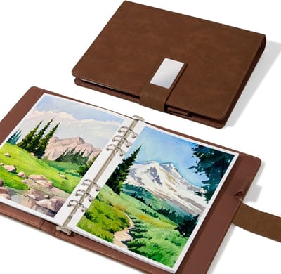Watercolor Sketchbook 300gsm - 100% Katoen en Zuurbestendige Pagina's voor Kunstenaars