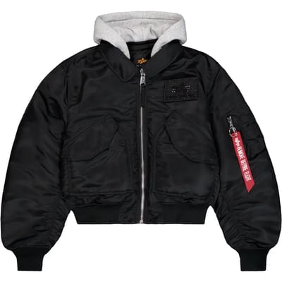 Dames bomber met capuchon Alpha Industries CWU-45/P