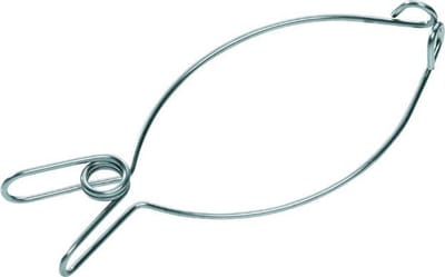 GEFU VOLTE Rolladeklemmen – Set van 6 – RVS – Herbruikbaar