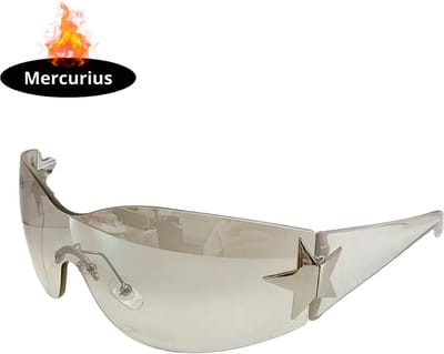 Bovista - Festival Bril - Rave - Space - Techno - Freaky Glasses - Heren - Dames - Zonnebril - Transparant