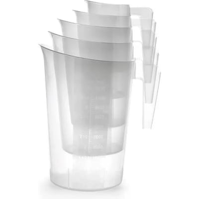 Set van 5 pro maatbekers Lacor