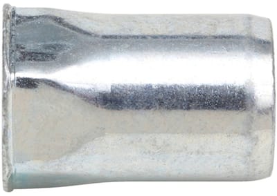 Wurth - Staal verz kleine verz kop deels 6kt schacht open - Klinkmoer met gedeeltelijke zeskantige schacht en platbolkop/verzonken kop - x 100 st - Sleutelwijdte 6 mm