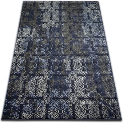 Kleden Rugsx Tapijt DROP JASMIN 453 donkerblauw 133x190 cm