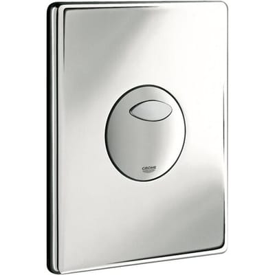 GROHE Skate Solido Bedieningspaneel Toilet - Dual flush - Kunststof - Chroom