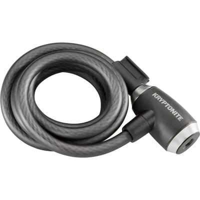 Kryptonite Kryptoflex Kabelslot Fiets – Slot voor Terras, Tuinmeubel, Kinderfiets, Step – 180 cm – Staal – Zwart