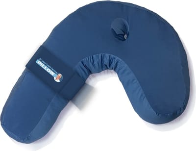 Side Sleeper Pro ergonomisch zijslaapkussen, lichaamskussen hoofdkussen Zijslaper voorkomt nekpijn en schouderklachten - Orthopedisch J-vormig kussen met neksteun verbetert de slaaphouding - Nekkussen memory foam