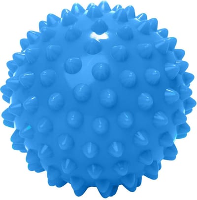 #DoYourFitness - Massagebal - »Nica« - Lacrosse Bal / Fasciaball voor effectieve zelfmassage van triggerpoints - diameter 10cm - lichtblauw