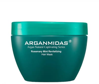 Arganmidas Rozemarijn Munt Revitaliserend Haarmasker / Revitaliserend masker voor gezond, glanzend haar 300 ml
