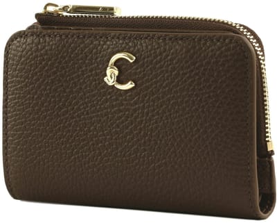 COCCINELLE Leren portemonnee C-Me Wallet Brunette donkerbruin