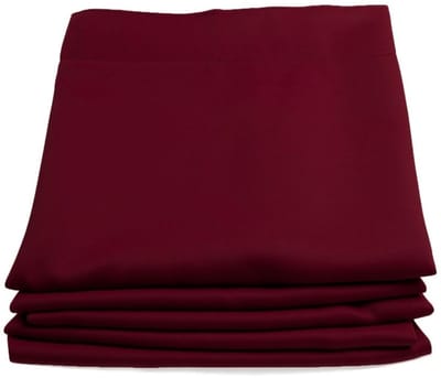MOONDREAM ThermActiv®2in1 Winter+Zomer Thermisch Gordijn | Anti-Koude en Anti-Warmte Isolatie | Verduisterend | Gepatenteerde Technologie | EU-fabricaat | Plooiband | Rood MC330 | 140B x 300L cm