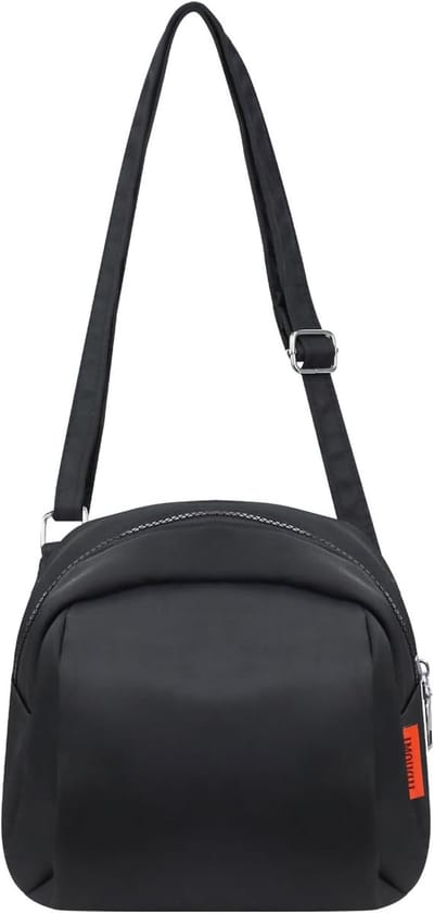 Dailygoods - Nylon kleine schoudertas, damesschoudertas met verstelbare schouderriem en ritssluiting, crossbody tas voor reizen, winkelen, dates en dagelijks gebruik