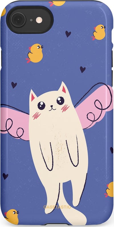 Casetastic Hoesje Geschikt voor Apple iPhone 7/8/SE - Stijlvolle Beschermende Duo-layer Case - Kuikendief