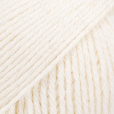 DROPS Nord Uni Colour - 01 naturel - Wol Garen