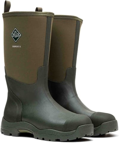Muck Boot Derwent II | Mos - Regenlaarzen - Maat 40 -