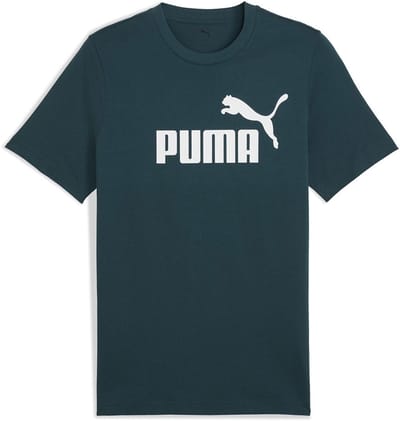 Puma Ess No 1 Logo T-shirt Met Korte Mouwen Groen S Man
