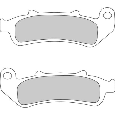 ferodo remblokje voor motor honda 1000 cbr f 1993 tot 2000 avg / avd / ar / fdb2002st nieuw