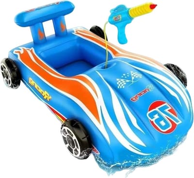 Opblaasbare Autoband - Water Speelgoed - Watergevechten Houden - Met Watersproeier - 110x75x40CM - Auto nr. 76
