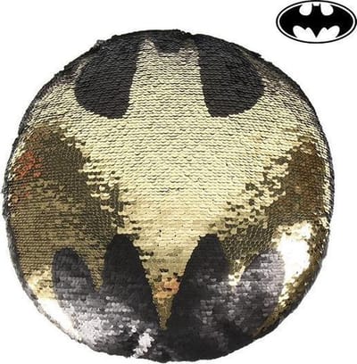 Batman sierkussen reversible sequin shape 30 cm