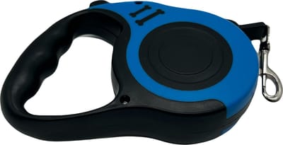 Uitrolbare Hondenriem Blauw – 5 Meter – Comfortabele Grip