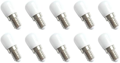 Spectrum LED Miniatuur Lamp E14 1.5W - 230V - 150 Lumen - 6000K Koud wit - Helder daglicht - Energiezuinig - 10 stuks