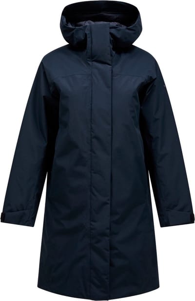 Peak Performance W Treeline Insulated Park Jassen Dames - Winterjas - Zwart - Maat L