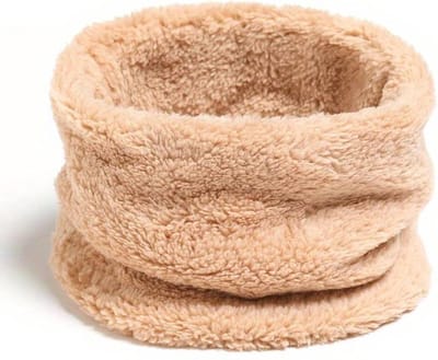 Nivard Nekwarmer - Heren - Dames - Fleece - Motor - Bandana - Masker - Colsjaal - Winter - Sjaal - Gewatteerd - Skiën - Warm - Beige