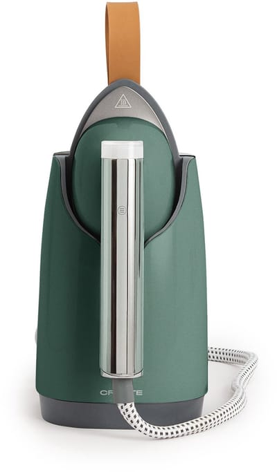 CREATE - Horizontaal en verticaal stoomstrijkijzer 800 ml met 4 strijkstanden - Sage - IRON DUAL PRO