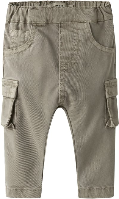 NAME IT - NBMBEN BAGGY CARGO TWI PANT 8950-PO NOOS - Baby - Broeken - Maat 80