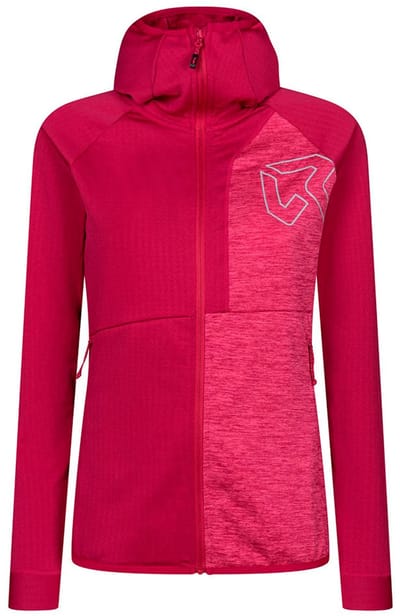 Rock Experience Headwall Fleece Met Volledige Rits Roze XL Vrouw