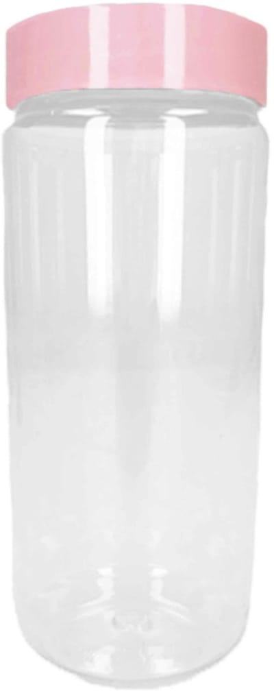 Plasticforte Voorraadpot/bewaarpot - 550 ml - kunststof - mintgroen - B7 x H16 cm