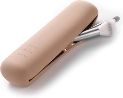 Make-upkwasthouder - Reismake-upkwasthouder - Magnetische siliconen draagbare make-upkwasthouder - Zachte en slanke opbergdoos voor make-upgereedschap - Geschikt voor reizen - 8,27 * 2,36 * 1,57 cm