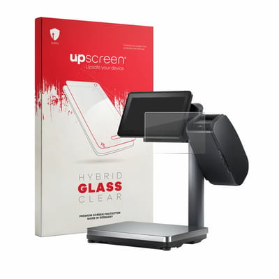 upscreen - Screenprotector voor Bizerba Q1 pro 800 12.1" - Folie Beschermfolie Beschermglas transparant