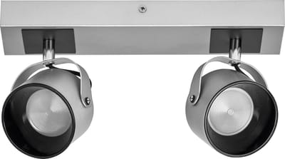 LEDVANCE DECOR SPOT JUPITER, 11,5W, 410lm, zilver, spot, verstelbare koppen, veelzijdig gebruik, interieurspot, warm witte lichtkleur, hoogwaardige optiek, eenvoudige installatie