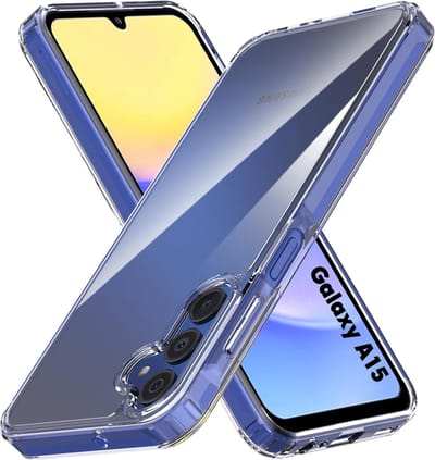 Hoesje voor Samsung Galaxy A15 backcover Shockproof siliconen Transparant