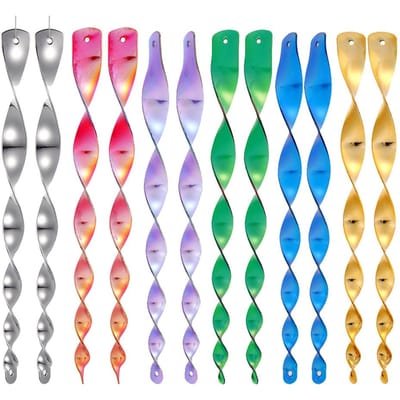 Vogelwerende Windgong Waterdichte Vogelafweerder Windmolen Plastic Vogelafweerder Schroef met Lanyard voor Tuindecoratie